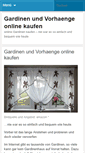 Mobile Screenshot of gardinen-und-vorhaenge.alirpons.de